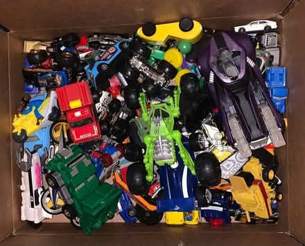 Photo of free Boxes of Cars and Track (Maynard) #1