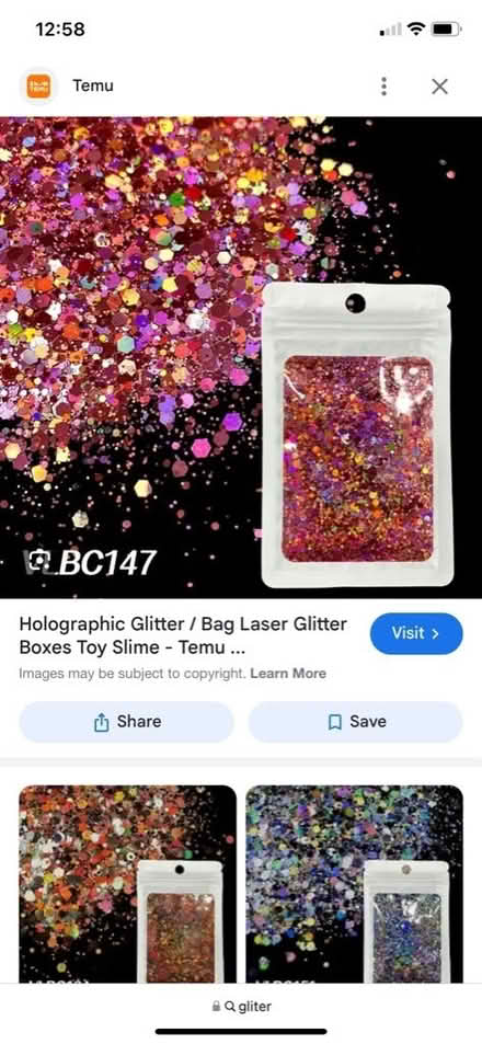 Photo of Glitter or similar (IG10) #1