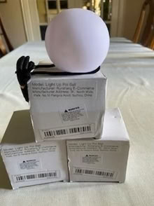 Photo of free light up poi balls (GU14) #1
