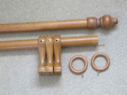 Photo of free 8 ft Curtain Pole (Ware SG12) #2