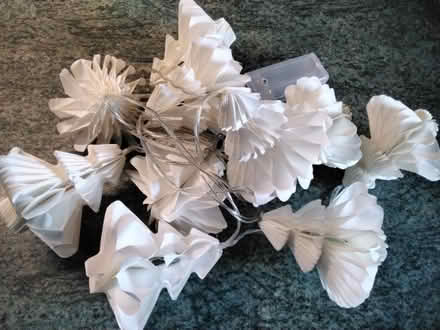 Photo of free White paper string lights Delapre (Delapre) #1