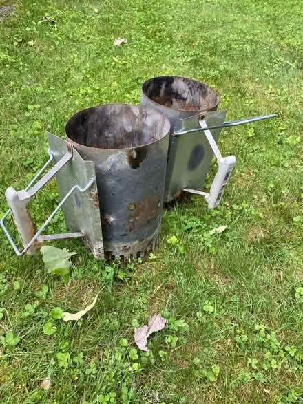 Photo of free 2 Charcoal Chimney Starters (Wilton)