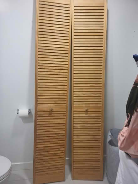 Photo of free Set of folding closet doors (North Hollywood Arts District) #1