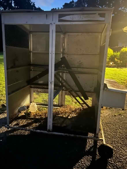 Photo of free Metal Chicken Coop/Run (Deep Creek/Chesapeake) #1