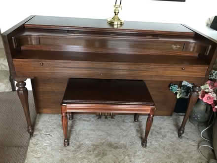 Photo of free Betty Ross Piano and Bench (Woodridge) #1