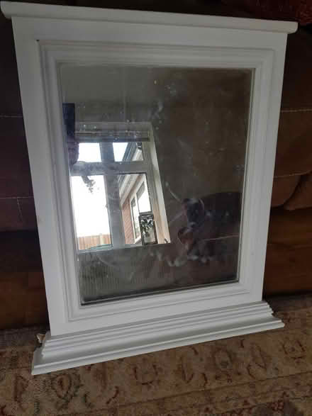 Photo of free Wooden mirror (Bedford MK41) #3