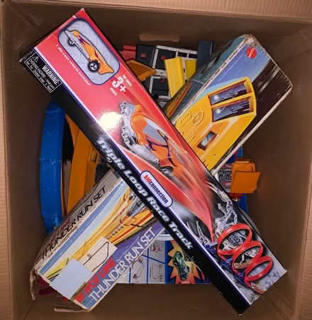 Photo of free Boxes of Cars and Track (Maynard) #2