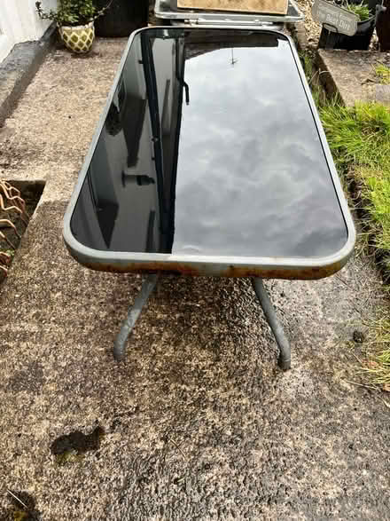 Photo of free Glass top garden coffee table (Barry CF62) #1