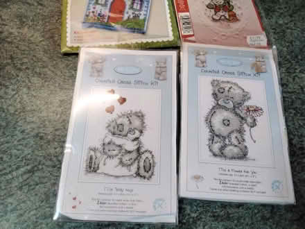 Photo of free 4 New Unused Cross stitch sets Delapre (Delapre) #1