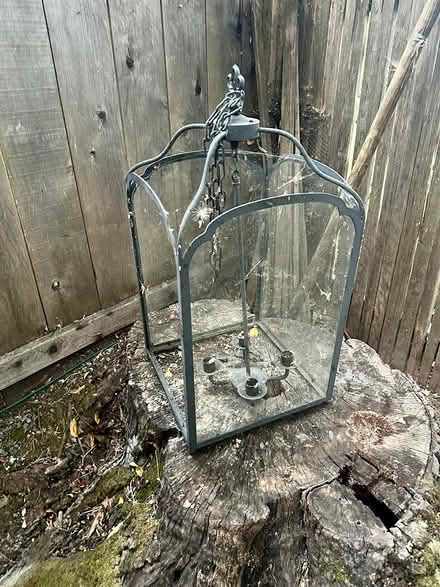 Photo of free Large wrought iron light fixture (Marin) #1