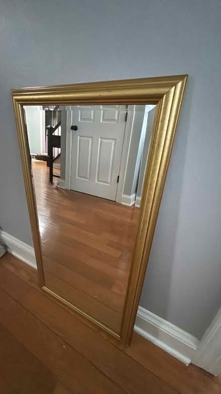 Photo of free Elegant gold Mirror (Aurora) #1