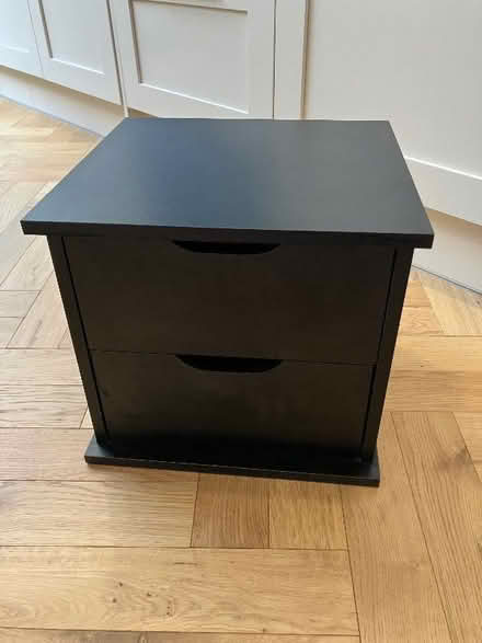 Photo of free Black set of two drawers (North Hinksey OX2) #1