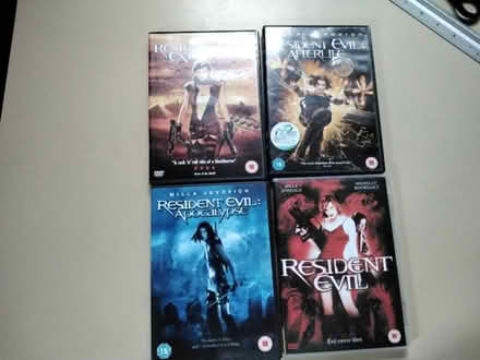 Photo of free 1-4 set of Resident Evil dvds (Delapre) #3