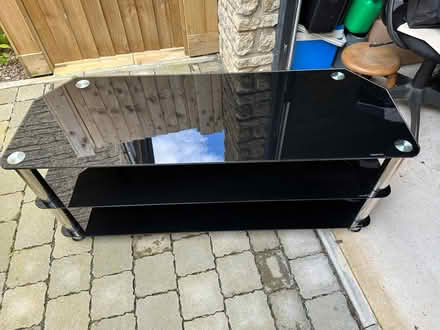 Photo of free Glass TV stand (OX13) #1