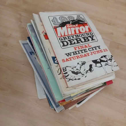 Photo of free Horse/greyhound racing booklets (Dagenham RM10) #1