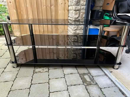 Photo of free Glass TV stand (OX13) #2
