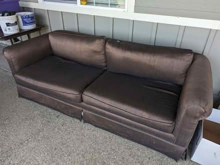 Photo of free Brown Couch (Onalaska) #1