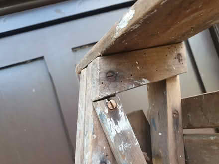 Photo of free Wooden Step Ladders (Chilcompton) #4