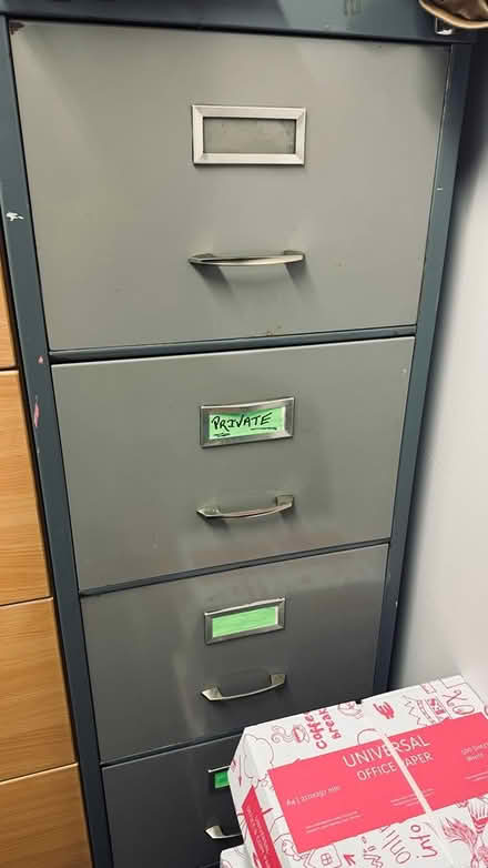 Photo of free Vintage filing cabinet (Dublin 1) #1