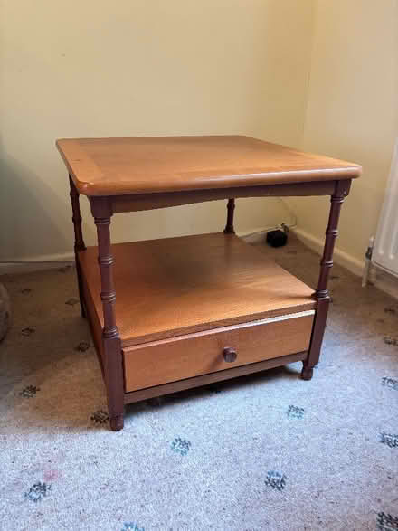 Photo of free Wood side table. (Chorley SK9) #1