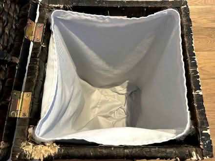 Photo of free Laundry Basket With Internal Cotton Removable Bag (TN25) #2