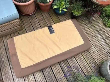 Photo of free Two brown sofa cushions (Widcombe) #2