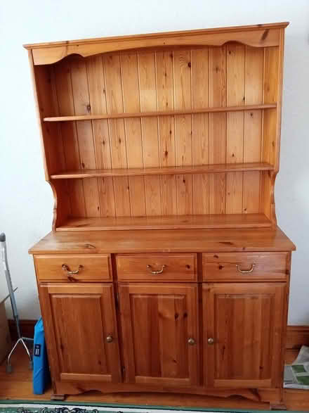 Photo of free Solid Pine Welsh dresser (Widnes) #1