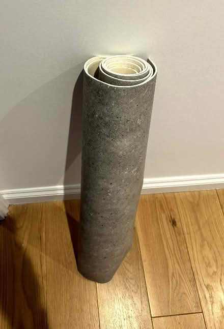 Photo of free Grey Stone Effect Vinyl With Cream Backing (TN25) #1