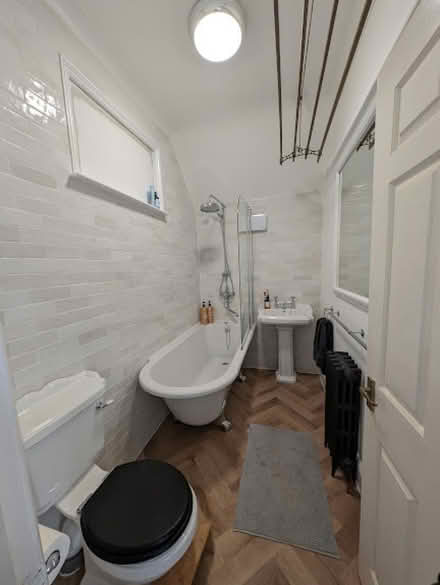 Photo of Antique wooden bathroom storage (corners possible) (Aldrington BN3) #1