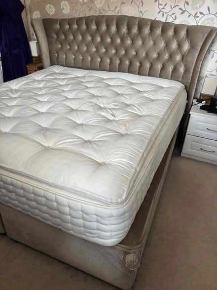 Photo of free Superking bed with headboard and mattress (Wollaton NG8) #2