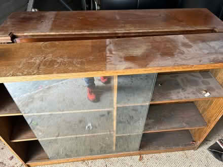 Photo of free Glass fronted shelf unit (Reading University RG6) #2