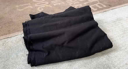 Photo of free Black fabric (Hillsborough S6) #1