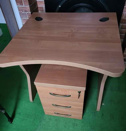 Photo of free Computer desk and drawers (Rathfarnham) #1