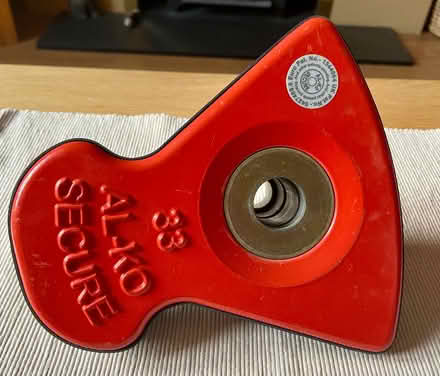 Photo of free Alko caravan wheel lock (Grappenhall WA4) #1