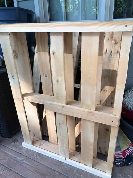 Photo of free 2 pallets (North Raleigh off Litchford Rd)