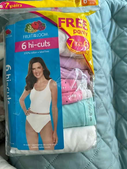 Photo of free Women’s Hi-Cut Panties (Toms River) #1