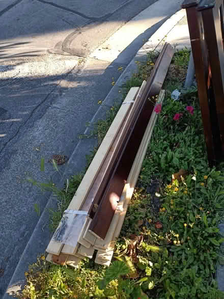 Photo of free Twin XL bed frame (Snail) #2