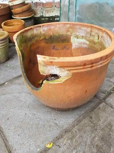 Photo of free Crocks and broken terracotta pot (Oxton CH43) #2