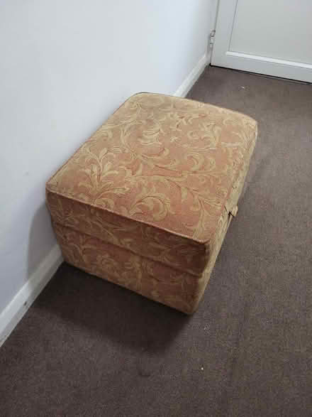Photo of free Footstool/pouffe with storage (BN1) #1