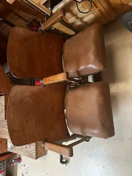 Photo of free Antique seats, pots, tan tent (Annetta north) #1