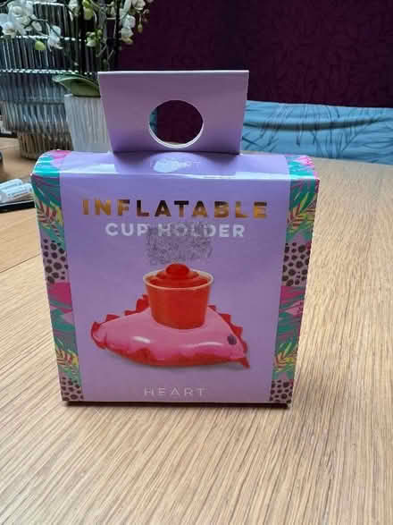 Photo of free Inflatable cup holder (Pooley Green TW20) #1