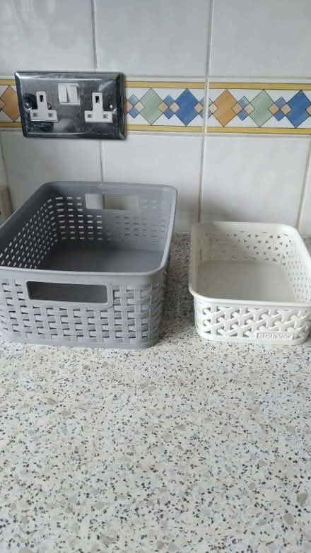 Photo of free Storage baskets, planter (Haywood RG12) #1