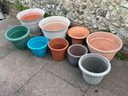 Photo of free Medium Large Plant Pots (BN11) #1