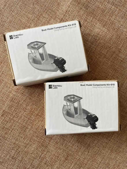 Photo of free Bambu Lab Boat Model Component Kit (Sleagill CA10) #1