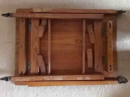Photo of free Collapsible wheeled table (Craig-y-don LL30) #4