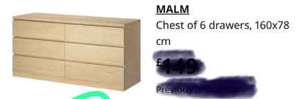Photo of Malm chest of drawers (Eastcote HA5) #1