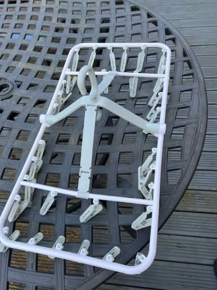 Photo of free 32 peg clothes hanger for socks etc. (Old Dean GU15)