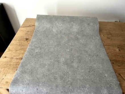 Photo of free Grey Stone Effect Vinyl With Cream Backing (TN25) #2