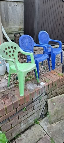 Photo of free Kiddies garden chairs. (Sopwell AL1) #1