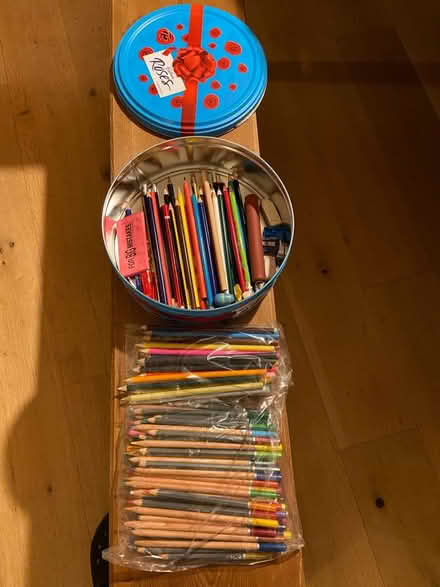 Photo of free Coloured pencils (Hitchin) #1